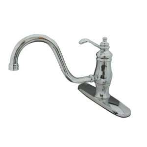  Kingston Brass KS1573TLLS Single Handle Kitchen Faucet 
