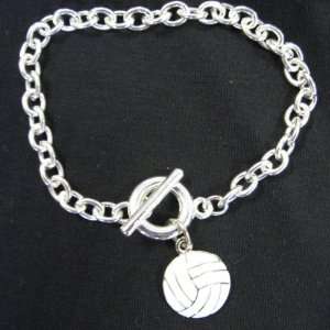  Volleyball Toggle Bracelet