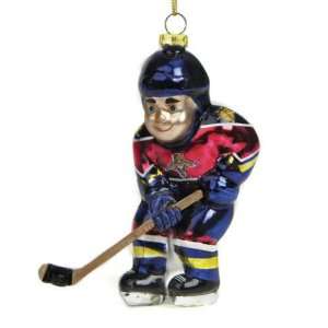  Pack of 4 NHL Florida Panthers 4 Glass Hockey Player 