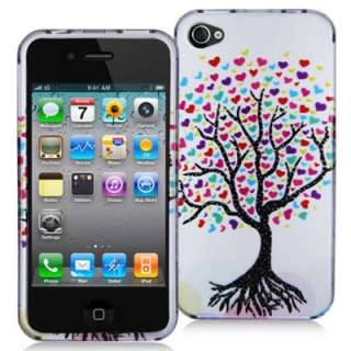 iphone 4 case,iphone 4 designer case,iphone 4 Love Tree Case