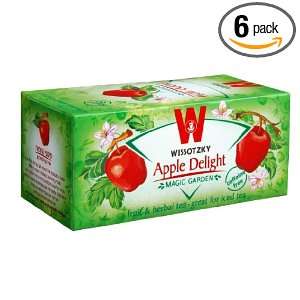 Wissotzky Apple Delight,1.9 Ounce Boxes Grocery & Gourmet Food