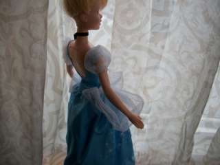 LIGHT UP CINDERELLA Disney barbie DOLL dress gown  