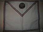 masonic war veterans ny white cloth apron 
