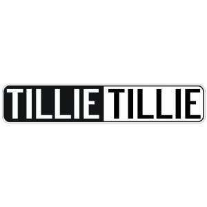   NEGATIVE TILLIE  STREET SIGN