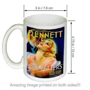  Our Betters Vintage Constance Bennett Movie COFFEE MUG 