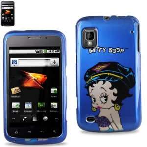   Boost Mobile ZTE WARP (Biker Betty Blue) Cell Phones & Accessories