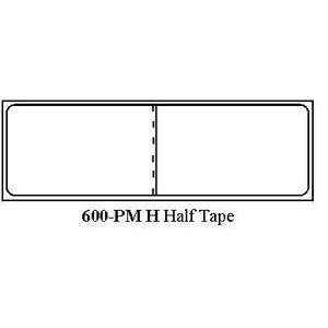  Postage Meter Double Half Strips (2,000 Labels)   Pitney 