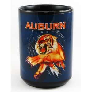  Auburn Tigers   NCAA 15oz Black Coffee Mug by Micheal 