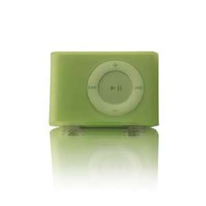   (Apple 2G iPod shuffle)   Silicone Sleeve   Green