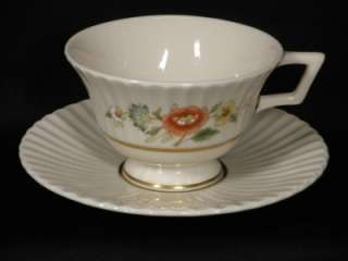 LENOX CHINA TEMPLE BLOSSOM CUP & SAUCER SET (S)  