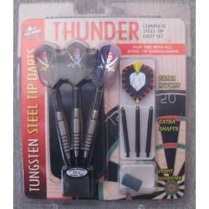  Dart World Thunder 24 gr. Tungsten Steel Tip Darts (set of 
