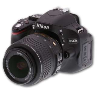 Nikon D5100 Digital SLR Camera W/ 18 55mm VR Lens   New 610563300891 