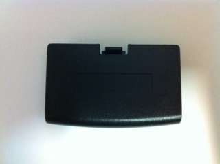 BLACK GAME BOY ADVANCE REPLACEMENT BATTERY COVER NEW  