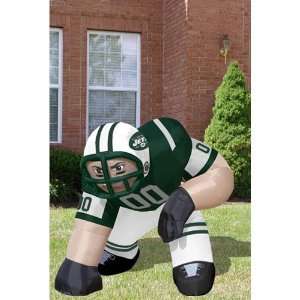 NEW YORK JETS NFL INFLATABLE BUBBA PLAYER LAWN FIGURE (60 TALL 