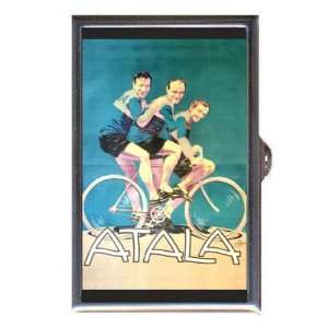  Italy Retro Bicycle Poster Coin, Mint or Pill Box Made in 