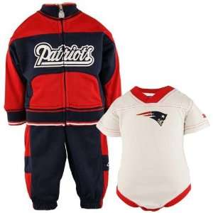   England Patriots Infant Three piece Warm Up Suit