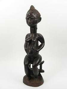 GothamGallery Fine African Art   Baule Spirit Figure K  