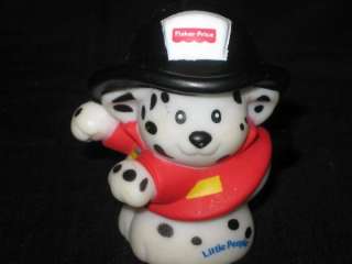 Fisher Price Little People DALMATION FIRE DOG HTF  