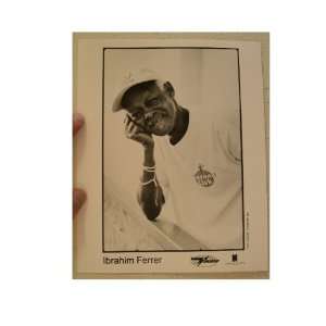  Ibrahim Ferrer Press Kit and Photo 