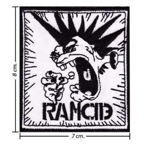  Rancid Music Band Logo II Embroidered Iron on Patches Free 