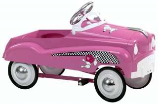 NEW InSTEP PC750 Girls Pink Street Rod Ride Pedal Car 038675175006 