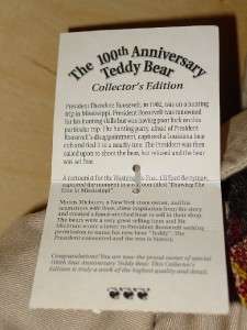 TEDDY BEAR Collectors Edition 100th Anniversary 2002  