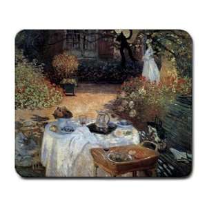  The Lunch 2 By Claude Monet Mouse Pad