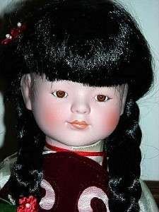 Ling Ling Porcelain Doll~Kingstate~#46 of 5000~NIB,COA  