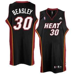 adidas Miami Heat #30 Michael Beasley Black Swingman Basketball Jersey 