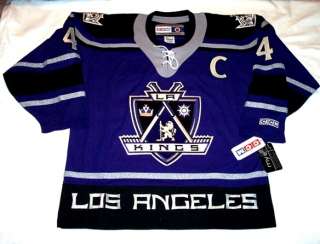 ROB BLAKE   size LARGE   Los Angeles Kings CCM 550 3rd Style Hockey 