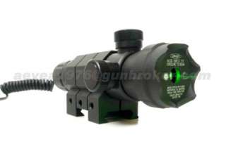 Strike Head External Adjustable Green Laser Sight Set  