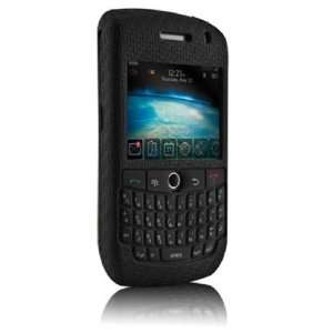   Skin Case for BlackBerry Curve 8900   Black Cell Phones & Accessories