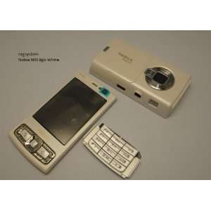  Nokia N95 8gb White Housing with New Keypad and Buttons by 