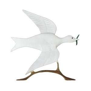   30 Dove of Peace Traditional Directions Weathervane, Rooftop Color