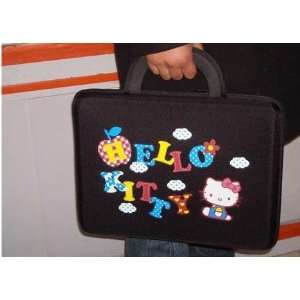 com 14 inch Lovely Black Hello Kitty Hard Case Style Laptop Case/Bag 
