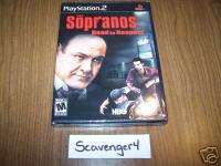 The Sopranos Road to Respect Playstation 2 NEW PS2 752919461020 