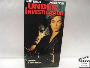 Under Investigation VHS 1993 Harry Hamlin Joanna Pacula  