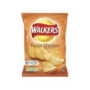 Walkers Chicken Crisps 34.5G x 4 Grocery & Gourmet Food