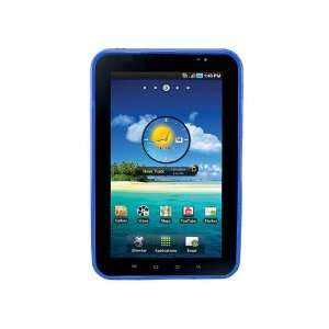  TPU Case with Circle Pattern for 7 inch Galaxy Tab   Blue 