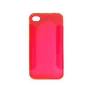  Red Crystal Blade TPU Gel Case Cover Skin for iPhone 4 4G 