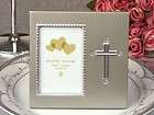 50 COMMUNION BAPTISM FAVORS/GIFTS PI​CTURE FRAMES SILVER
