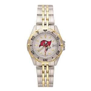 Tampa Bay Buccaneers Ladies All Star Watch W/Stainless Steel Band 