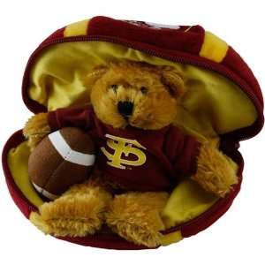   Seminoles (FSU) Hidden Plush Bear Football Toy