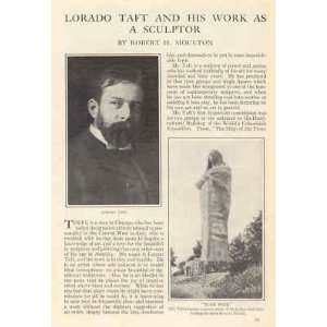  1912 Sculptor Lorado Taft illustrated 