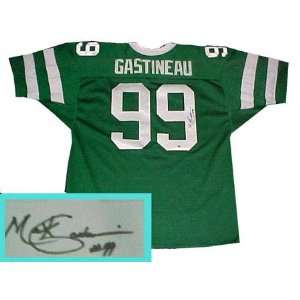  New York Jets Autographed Throwback Green Jersey