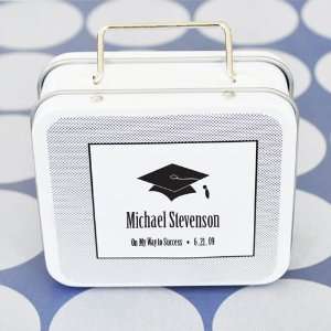    Personalized Graduation Suitcase Tin