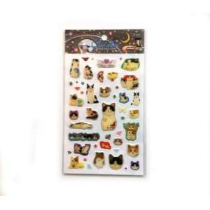   Choo Choo Jewelry Cat Kitty Kitten Blingbling Stickers Toys & Games