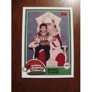   Santa Claus Card #11 Santa Claus Boreal Blizzards Trading Card