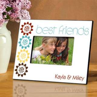 BEST FRIENDS PICTURE PHOTO FRAME Personalized 4x6 Wood  