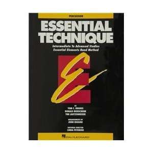  Hal Leonard Essential Technique Percussion Intermediate To 